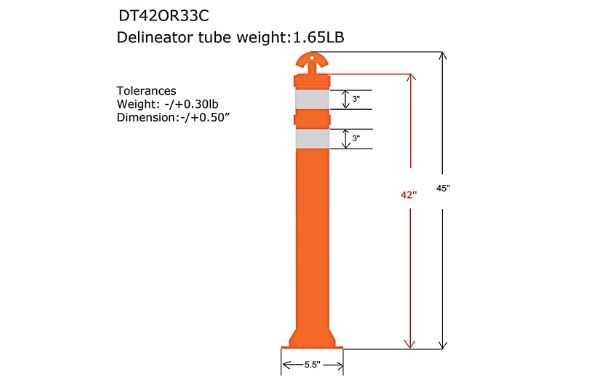 42-arrow-top-traffic-delineator-orange-traffic-safety-info-ss-p-